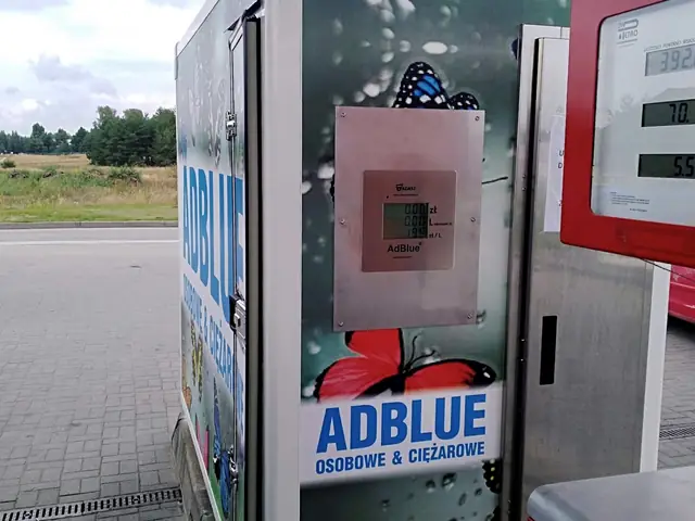 Kontener AdBlue dla aut osobowych i ciężarowych