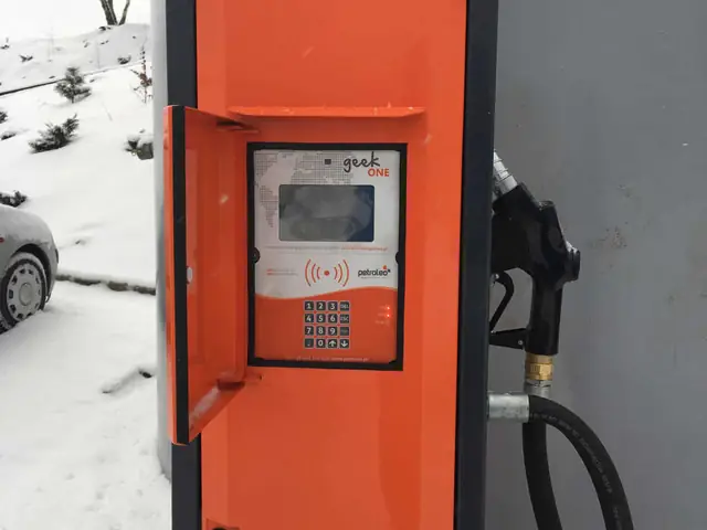 Dystrybutor z terminalem dostępu